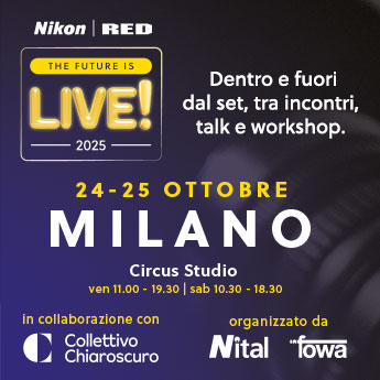 Banner nikon red live milano