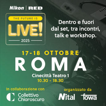 Banner nikon red live roma
