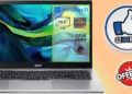 acer Aspire Go 15 AG15-42P-R5V8 PC Portatile, Notebook, Processore AMD Ryzen 5 5625U, RAM 32 GB DDR4, 1024 GB PCIe NVMe SSD, Display 15.6" FHD, Scheda Grafica AMD Radeon, Windows 11 Home, Silver
