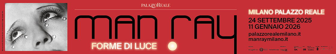 banner mostra man ray milano