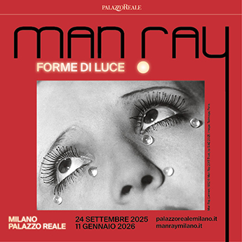 banner mostra man ray milano