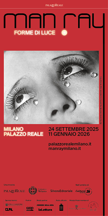 banner mostra man ray milano