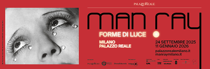 banner mostra man ray milano