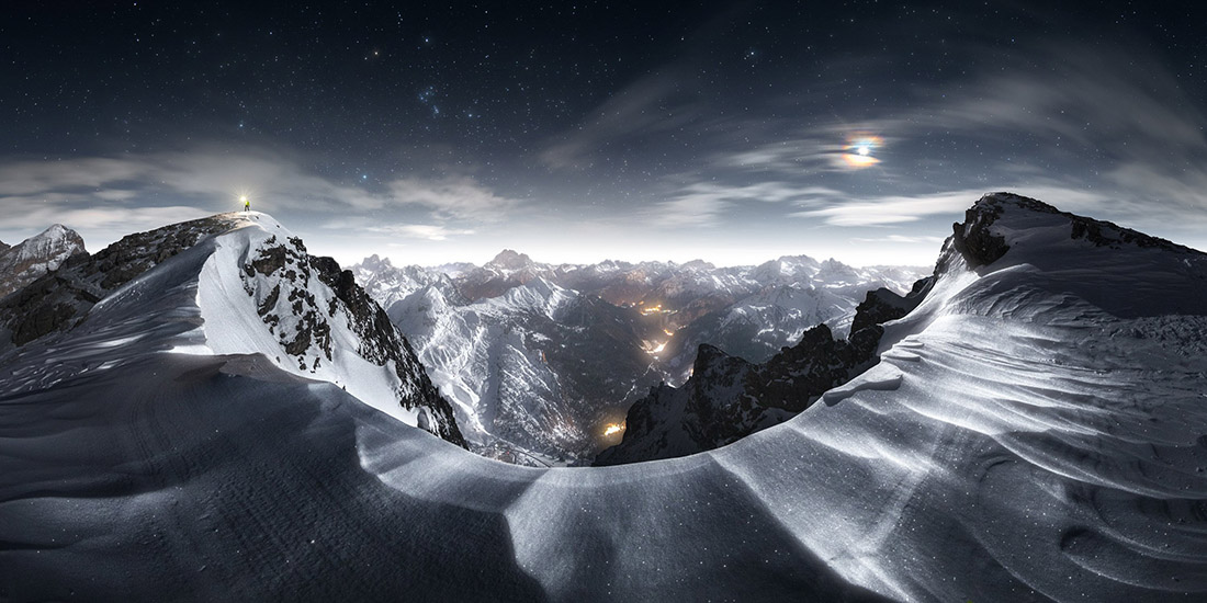 Mann. © Alessandro Cantarelli, Open Photographer of the Year degli Epson International Pano Awards 2025