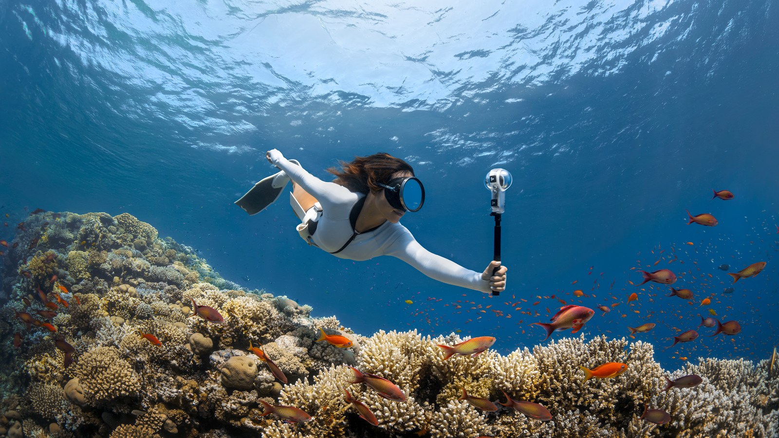 Insta360 X4 Air subacquea