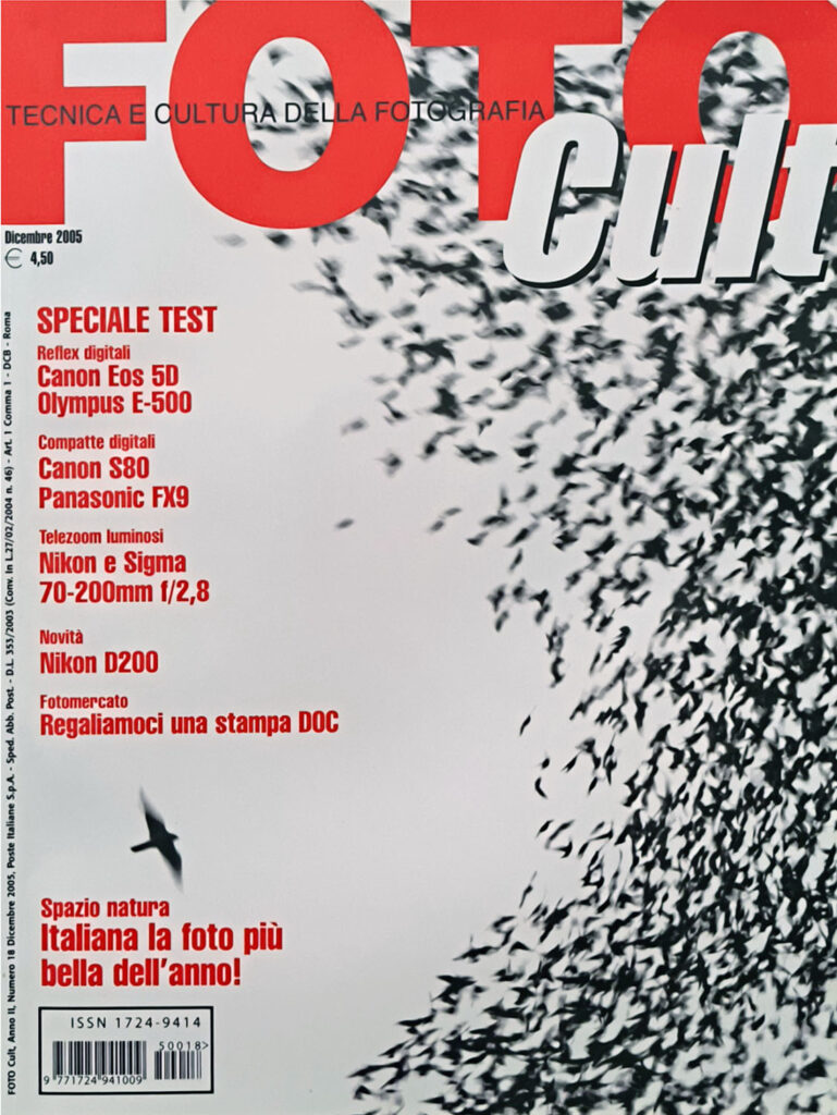 FOTO Cult copertina dicembre 2005. Foto di Manuel Presti