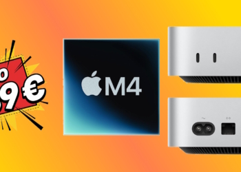 Mac Mini M4 in offerta a 589 Euro Amazon