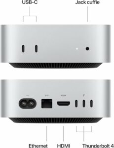Mac Mini M4 Porte