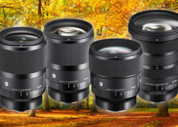 Sigma avvia il cashback d’autunno su quattro magnifici obiettivi