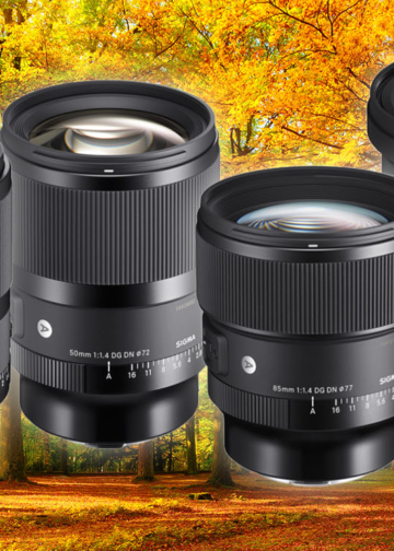 Sigma avvia il cashback d’autunno su quattro magnifici obiettivi