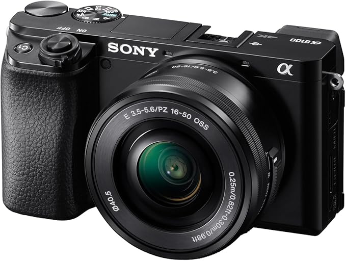 Sony Alpha 6100 Kit Fotocamera Digitale Mirrorless con Obiettivo Intercambiabile SELP 16-50mm