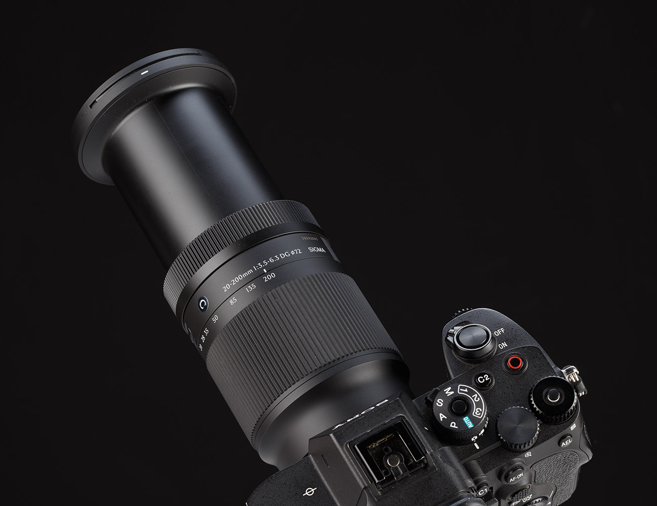 sigma 20-200mm DG zoom a 200mm