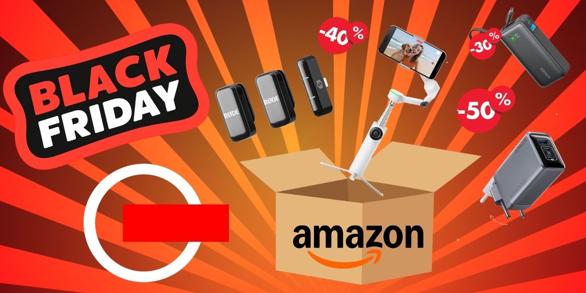 Amazon Offerte Accessori Video Smartphone 2025 Black Friday