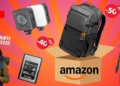 Amazon Black Friday Black Week 2025 offerte accessori foto zaini treppiedi luci schede Evidenza