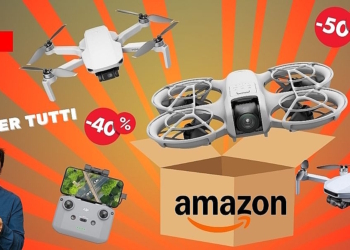 Amazon Offerte Droni Black Friday 2025 Black Week DJI Potensic Evidenza