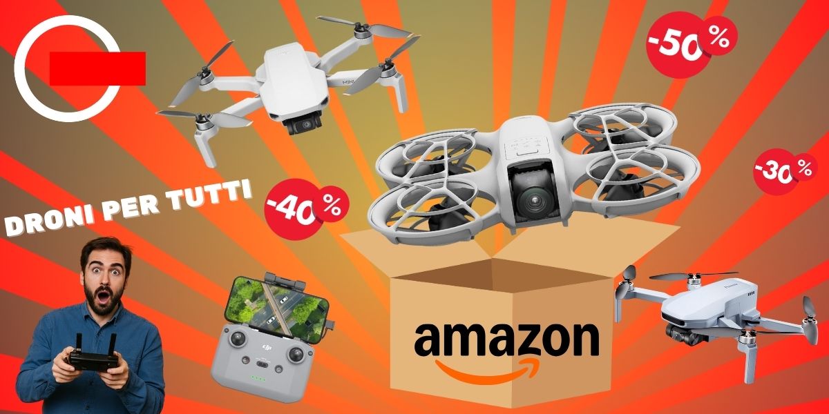 Amazon Offerte Droni Black Friday 2025 Black Week DJI Potensic