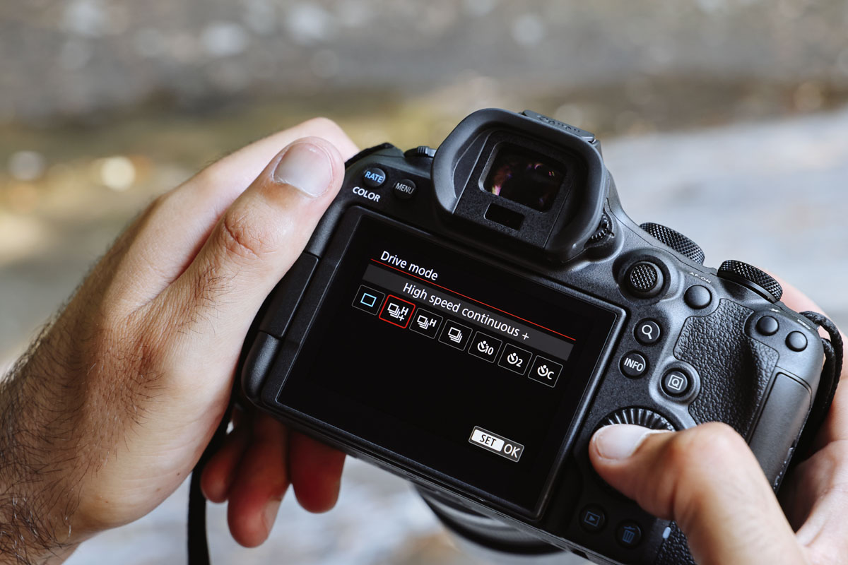 Nonostante l'incremento di risoluzione, la cadenza di scatto massima selezionabile resta di 40fps. Anche il buffer di memoria è stato esteso fino a 150 RAW consecutivi durante la raffica.