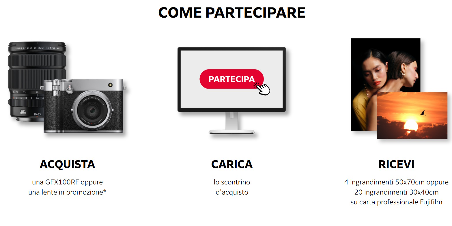 FUJIFILM “La Passione si fa Grande” - Come partecipare