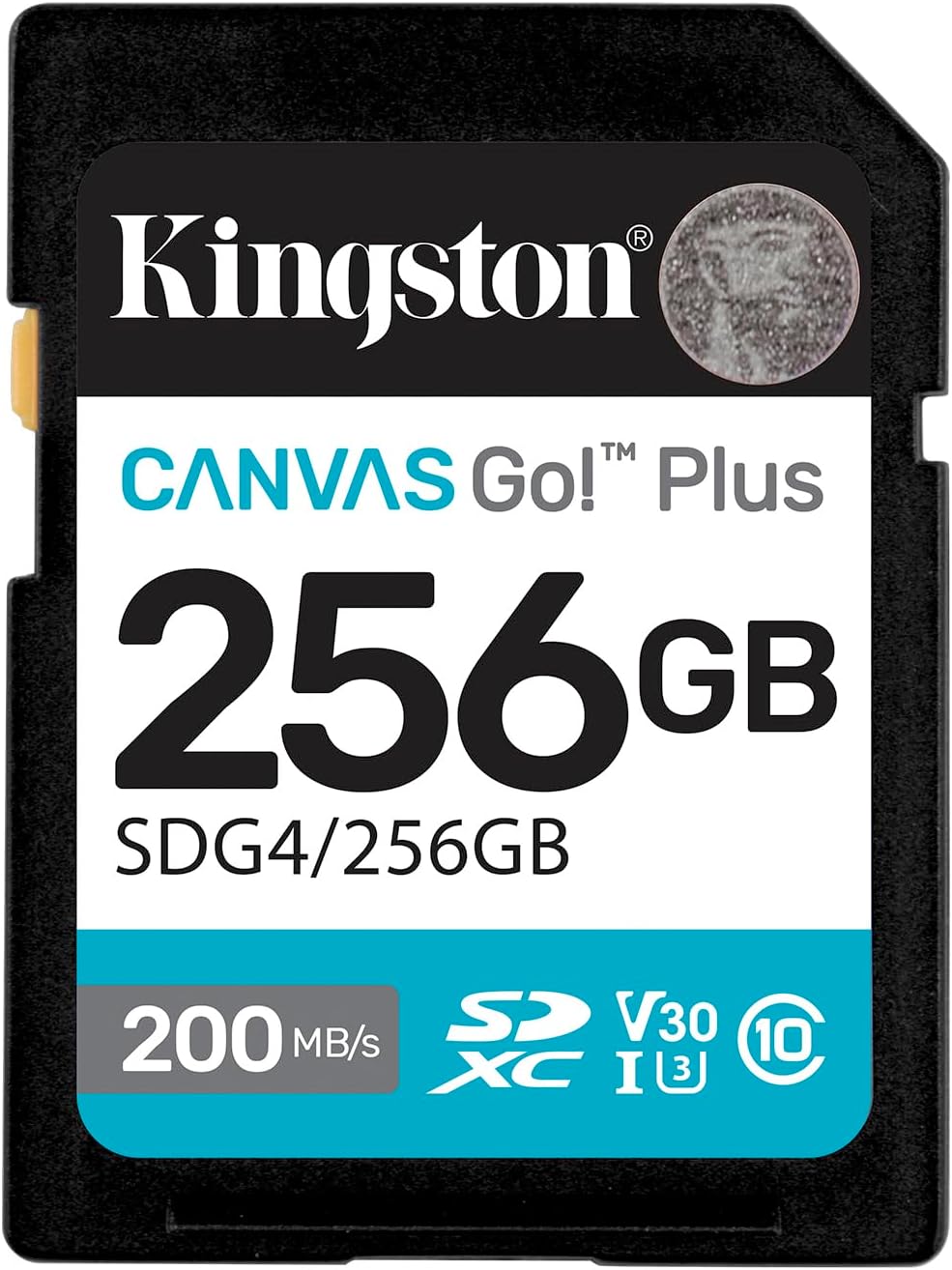 Kingston Canvas Go Plus SDXC Scheda Di Memoria Gen4 200MB/s