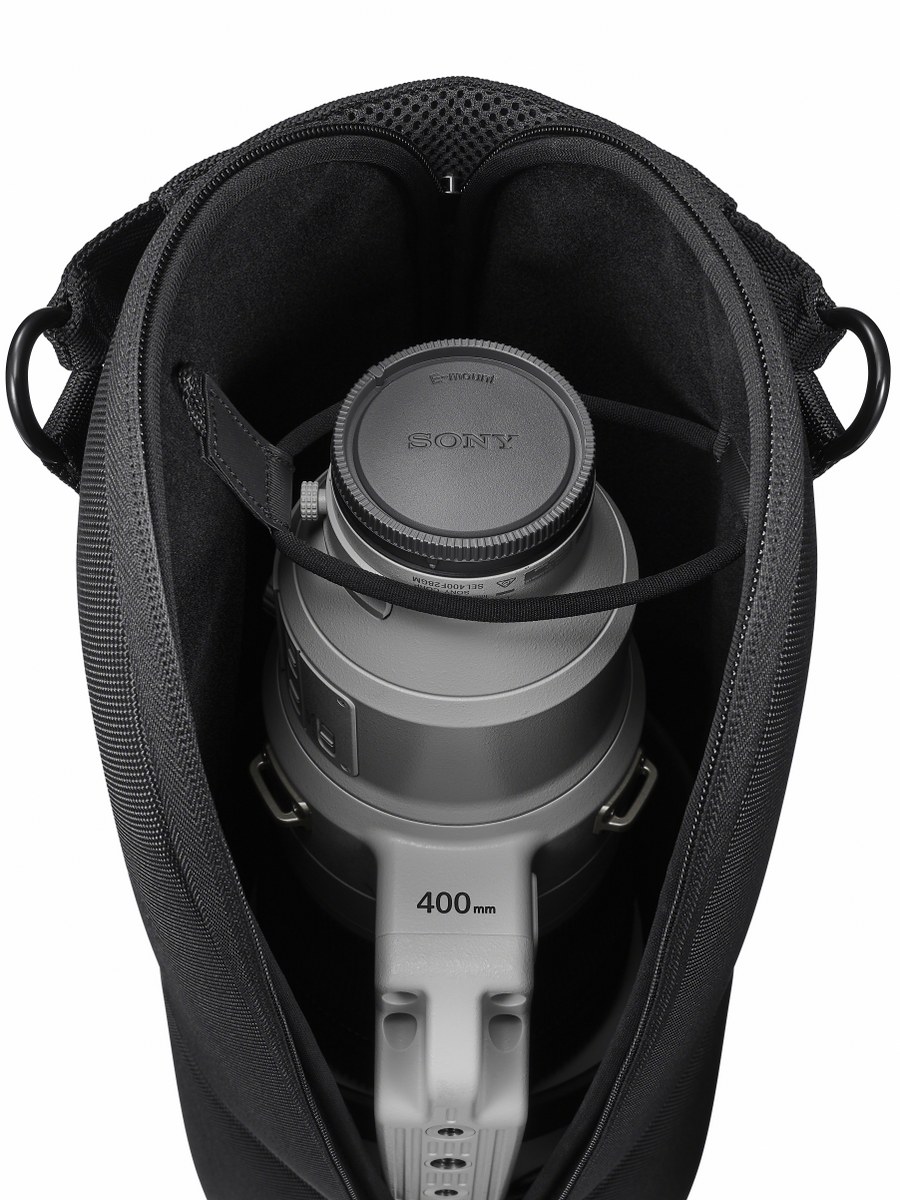 Custodia morbida per teleobiettivi Sony