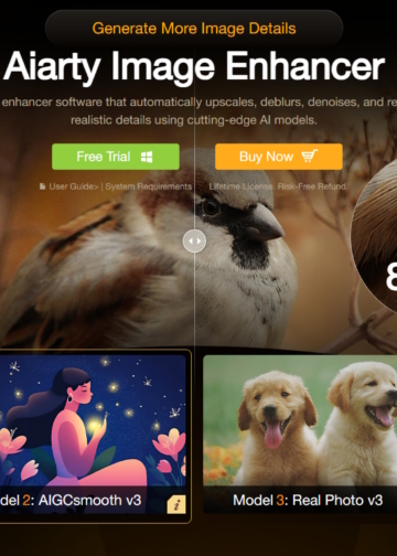 Aiarty Image Enhancer Free Trial