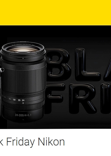 Black Friday 2025 Nikon sconti mirrorless full frame e APS-C