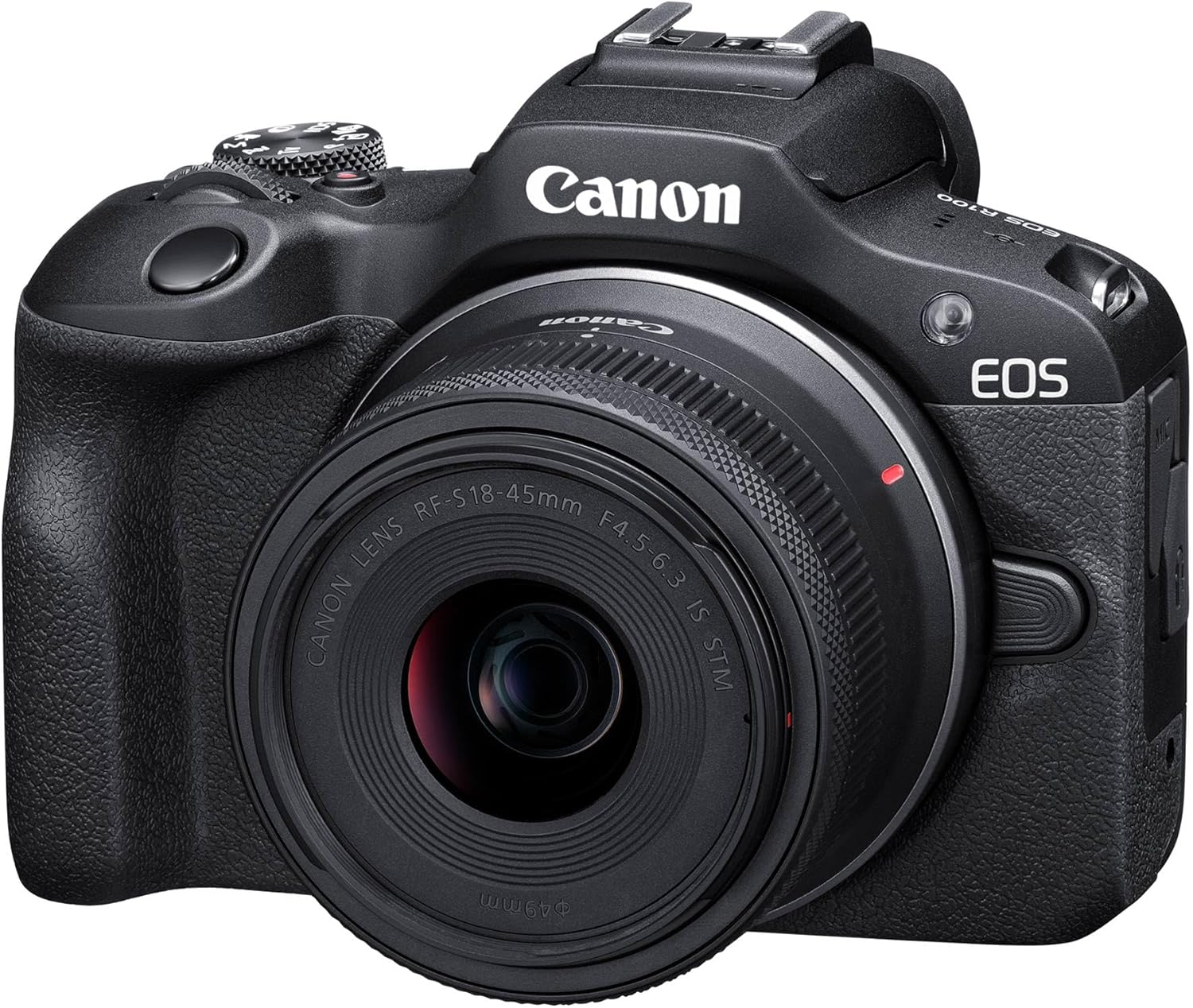 Canon EOS R100 - Obiettivo RF-S 18-45mm F4.5-6.3 IS STM - Fotocamera Mirrorless APS-C 24,1MP