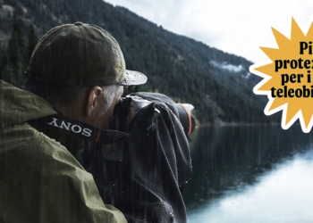 Sony accessorio copertura pioggia supertele fotografia natura outdoor