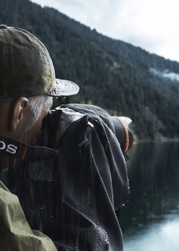 Sony accessorio copertura pioggia supertele fotografia natura outdoor