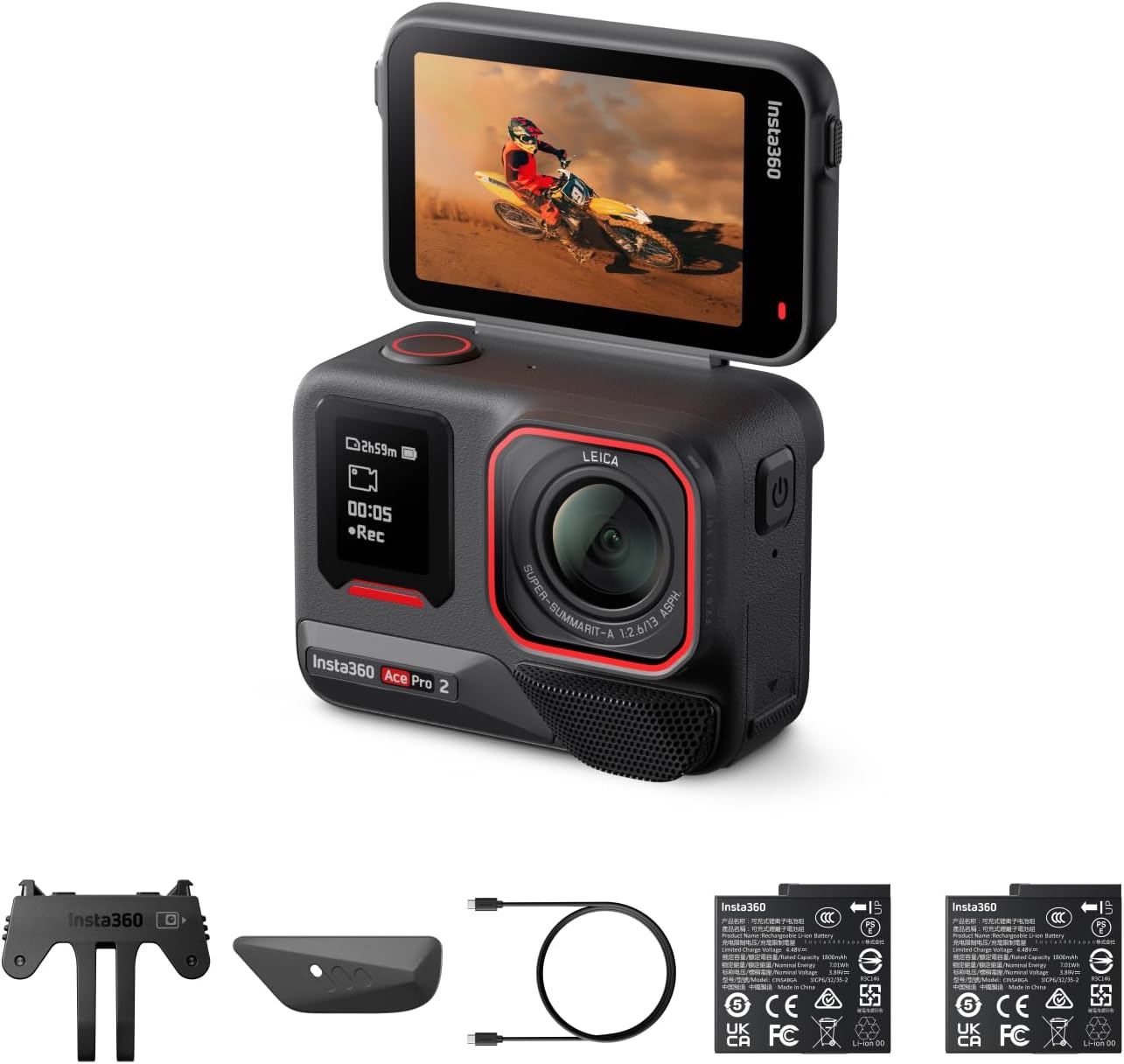 Insta360 Ace Pro 2 Standard Dual Battery Bundle