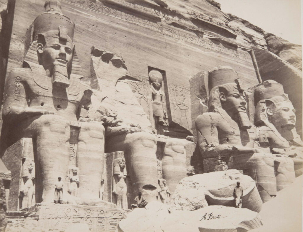 Antonio Beato, Abu Simbel
