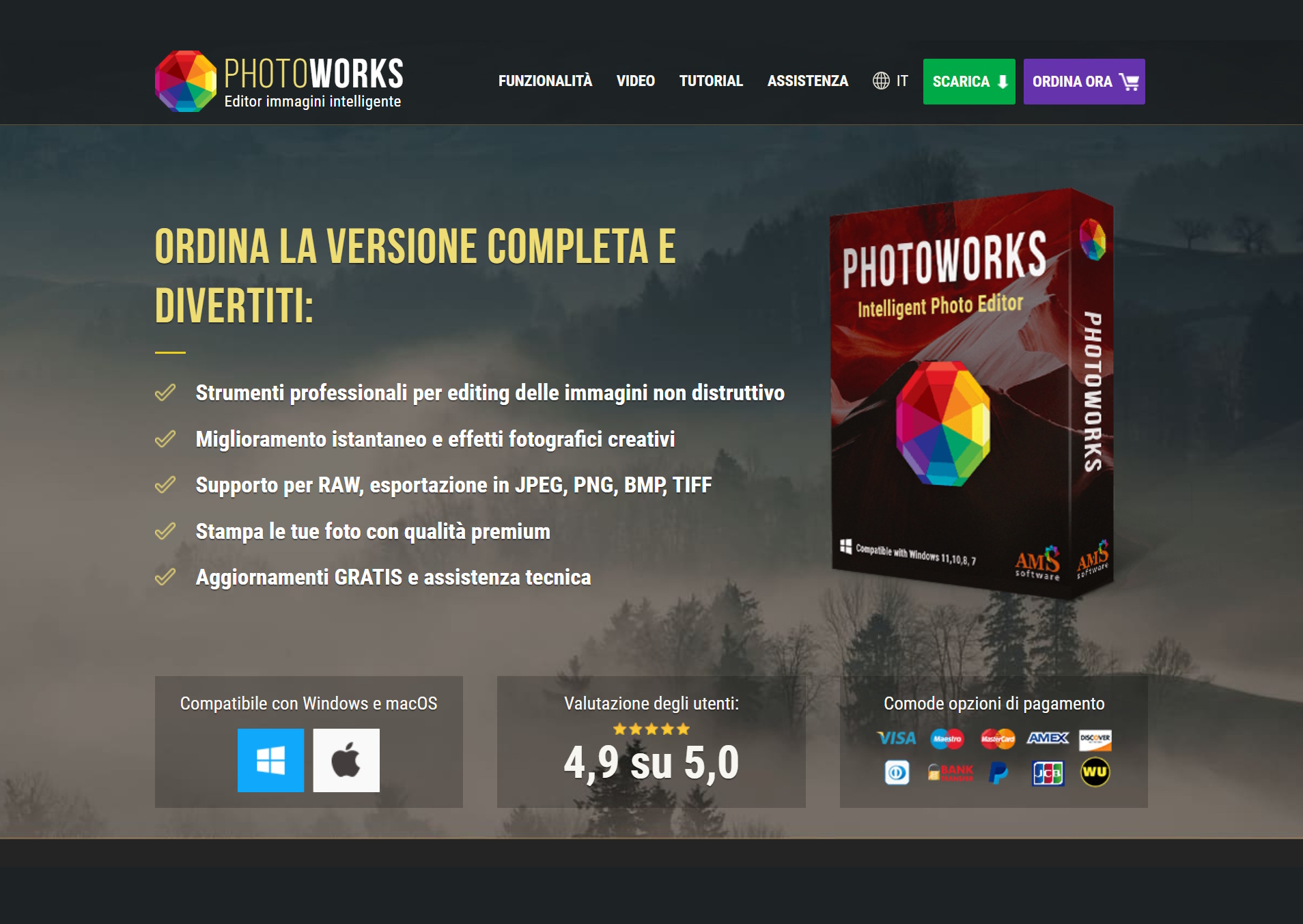 Photoworks -Versioni in Italiano Windows e MacOS