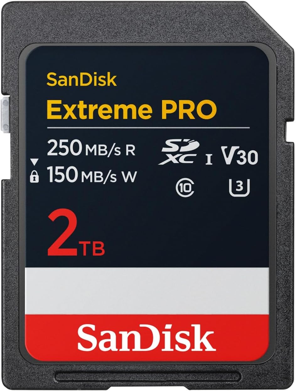 SanDisk 2TB Extreme PRO scheda SDXC