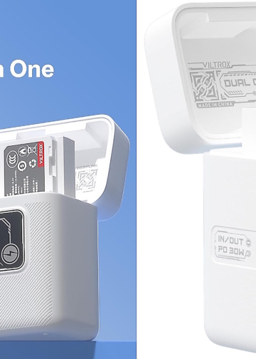 VILTROX NP-FZ100 Caricabatterie e Power Bank per Fotocamera, 5500mAh, Ricarica Rapida 30W USB-C Bidirezionale, Compatibile con Batterie Sony a7 a7II III IV a7R II III IV V a7S a7SII a7SIII a1 ZV-E1 - EVIDENZA