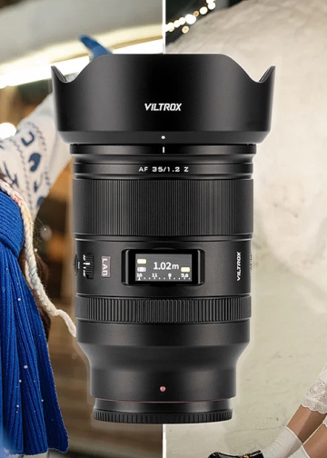 VILTROX 35mm F1.2 LAB con attacco Z per Nikon Z fotocamere Full Frame