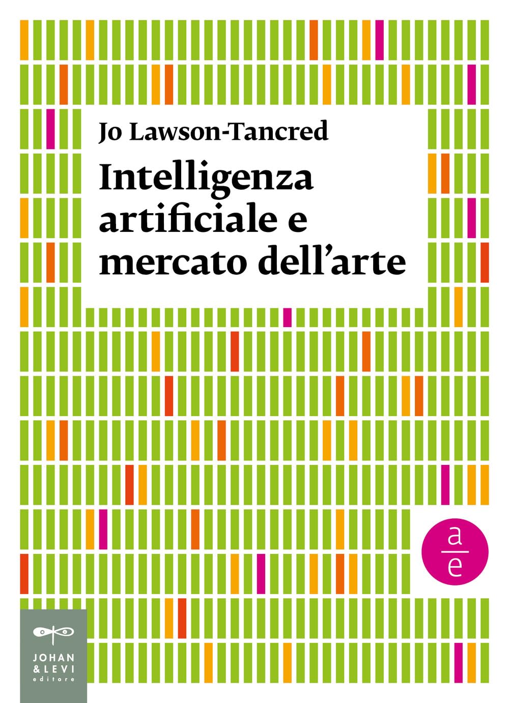 copertina Intelligenza artificiale e mercato dell'arte libro Jo-Lawson-Tancred