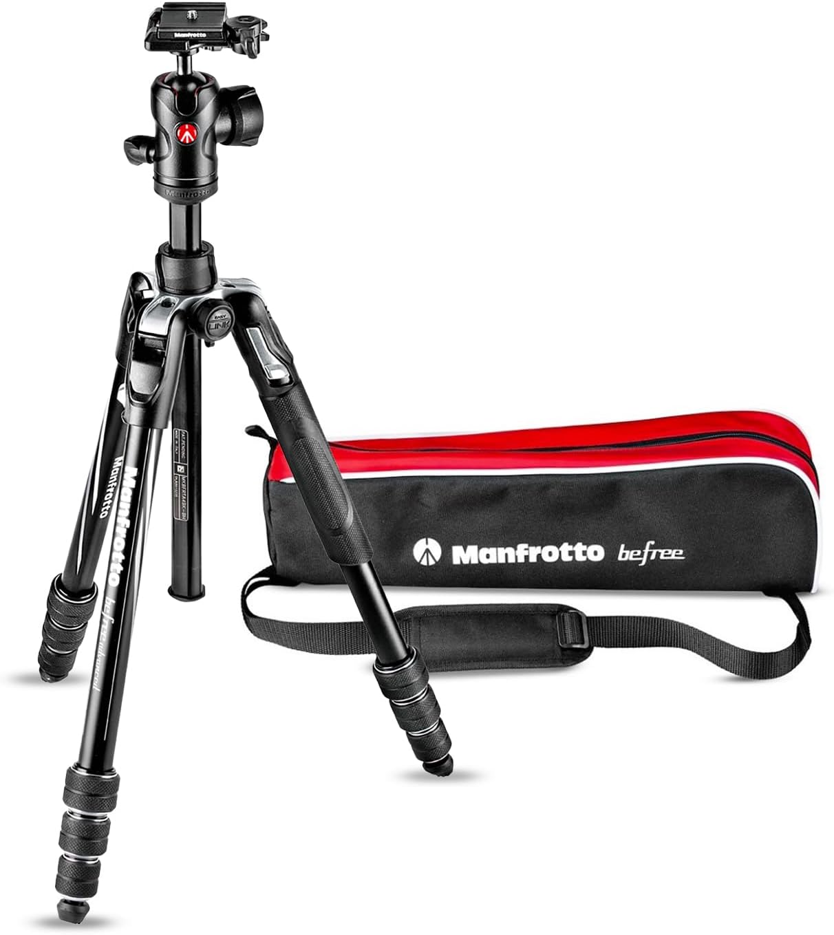 Manfrotto Befree Advanced Kit Treppiede per Fotocamera, in Alluminio