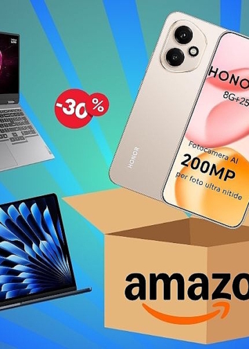 Offerte Amazon Cyber Monday tech smartphone laptop portatili monitor Black Friday 2025