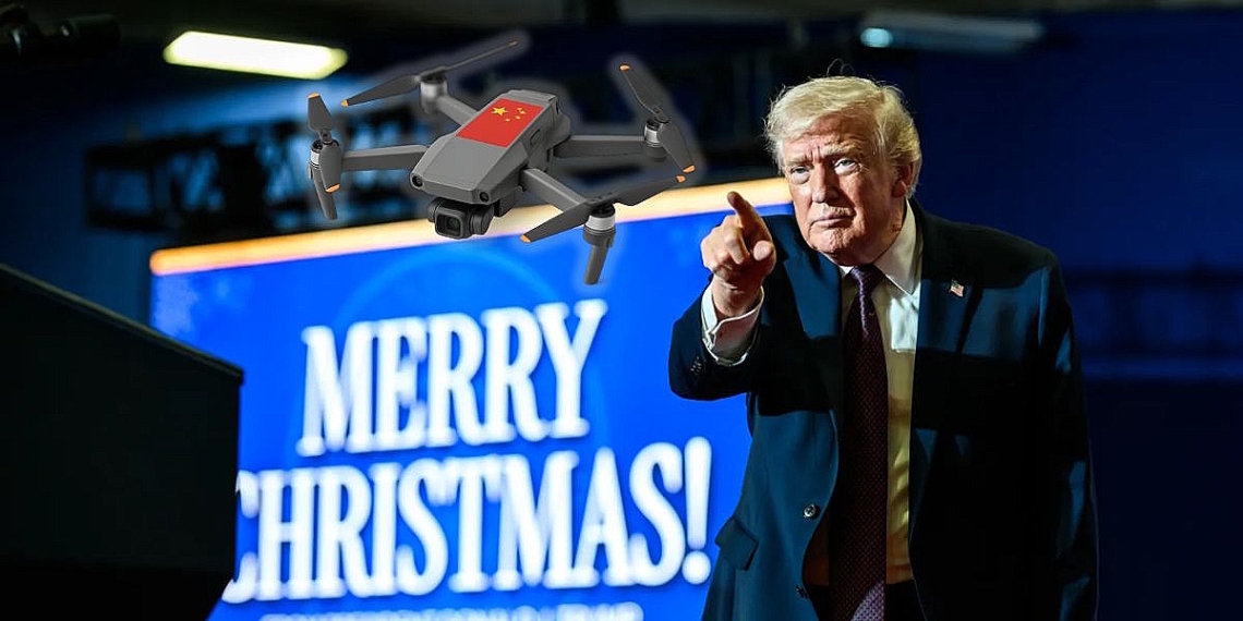 Trump bandisce i droni cinesi dagli USA - Evidenza