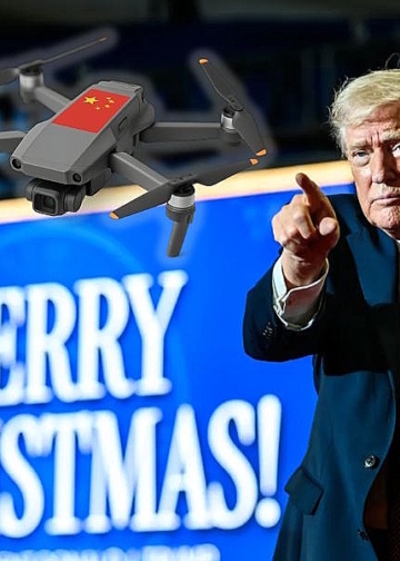 Trump bandisce i droni cinesi dagli USA - Evidenza