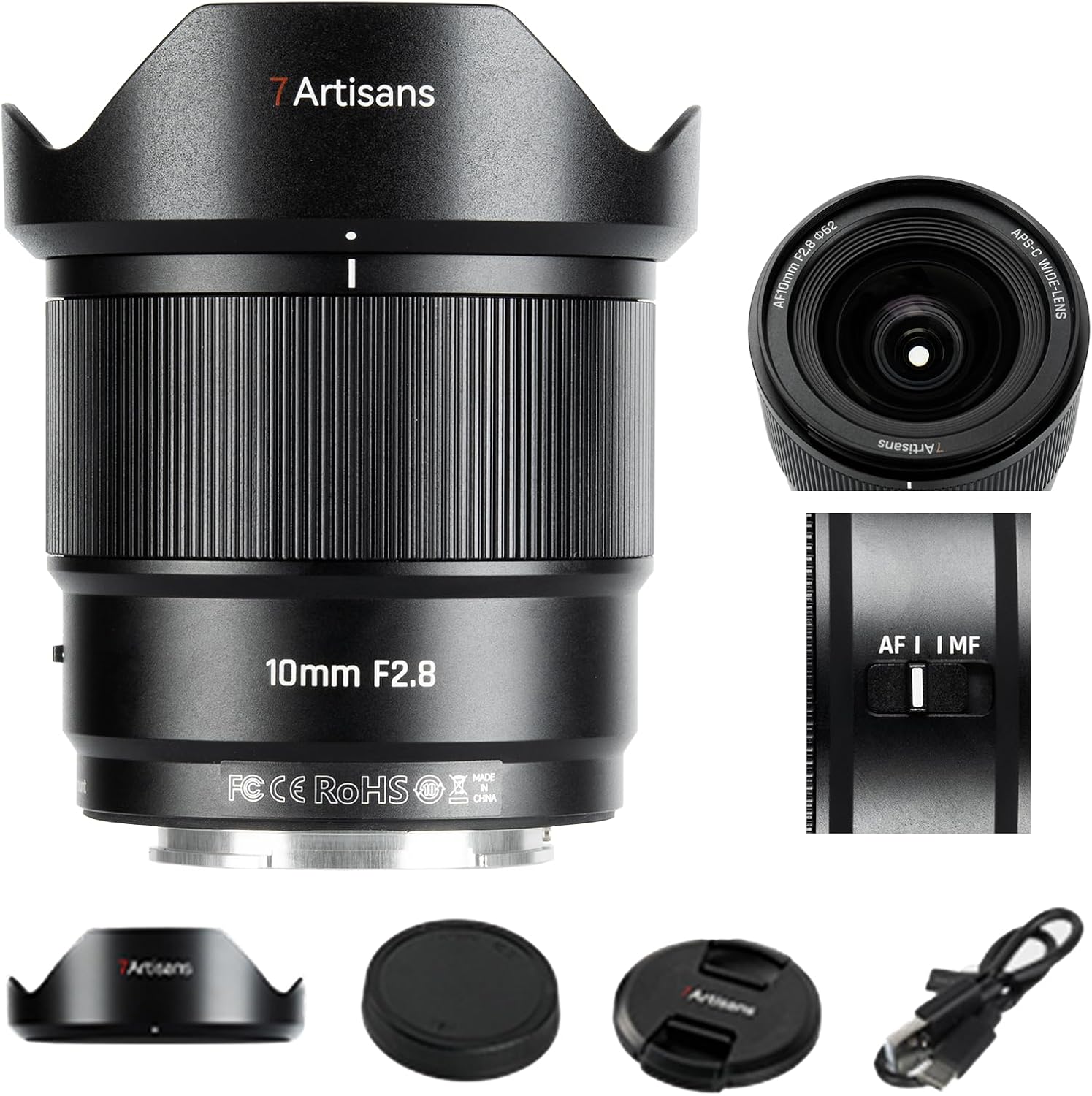 7artisans AF 10mm F2.8 for Obiettivo fotografico autofocus