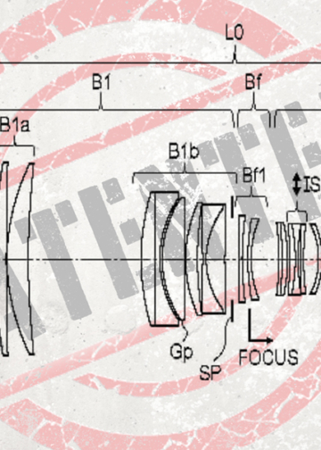 Canon RF 300mm f/2,8 IS USM: ecco il brevetto. E ha pure il moltiplicatore di focale integrato