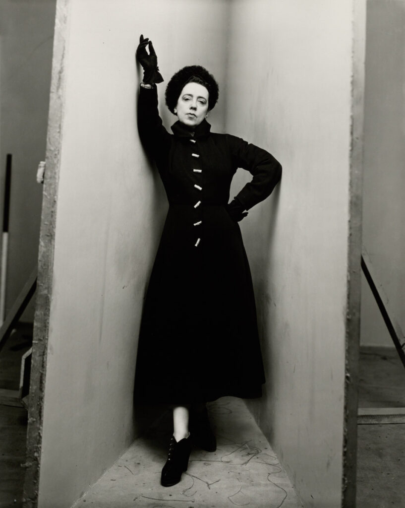 Elsa Schiaparelli, New York, 1948. Collection Maison Européenne de la Photographie, Paris. © The Irving Penn Foundation