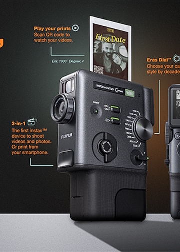 La Instax mini Evo Cinema EVIDENZA