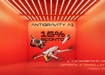 Antigravity A1: sconti fino a 260 euro per il primo drone 360° al mondo