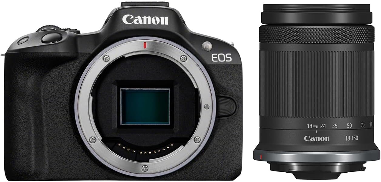 Canon EOS R50 APS-C Mirrorless + RF-S 18-150 f/3,5-6,3