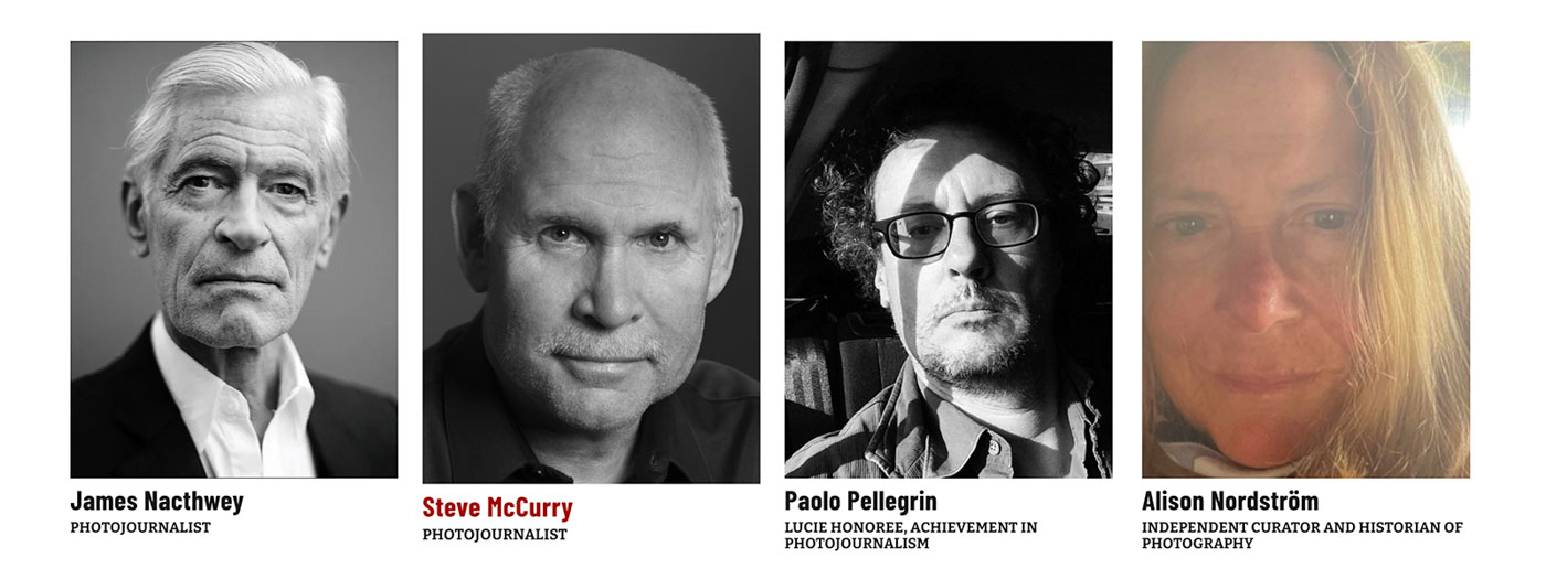 La giuria del photojournalismprize