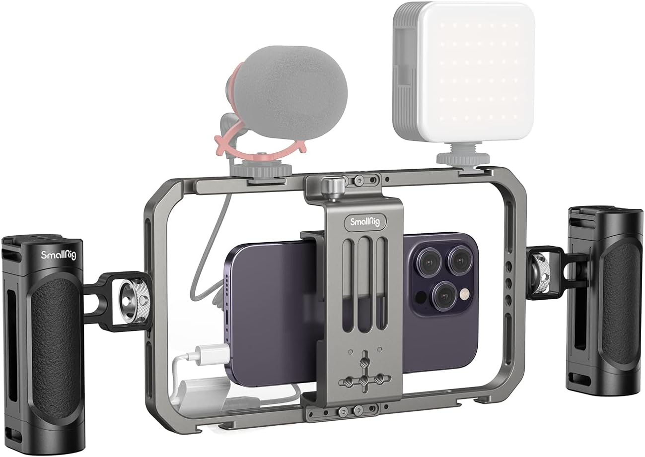 SMALLRIG Kit di Attrezzatura Video per Telefoni
