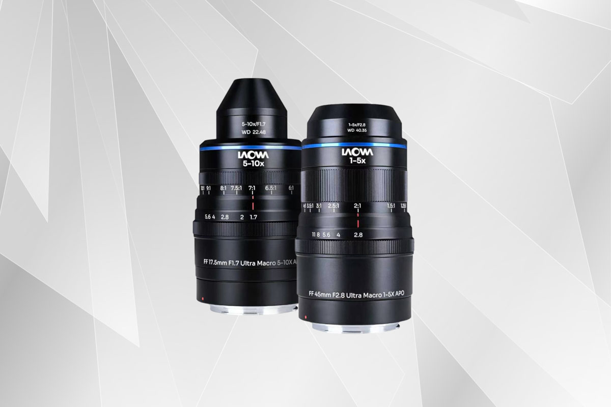 Best Ultra Macro Lens - 
Laowa Axon 1-5X & 5-10X Ultra Macro APO