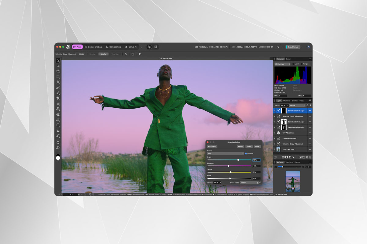 Best Expert Photo Editing Software - 
Affinity by Canva